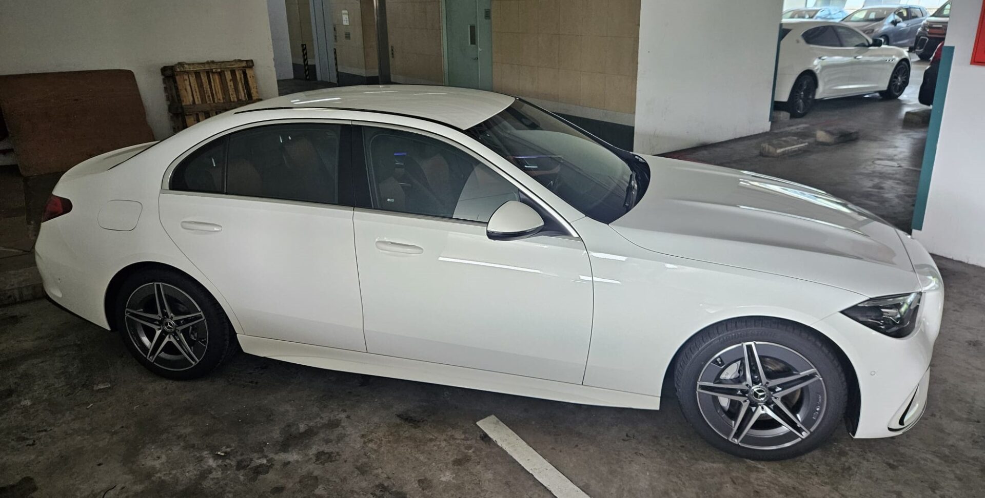 MERCEDES BENZ C200 AMG LINE M-HYBRID