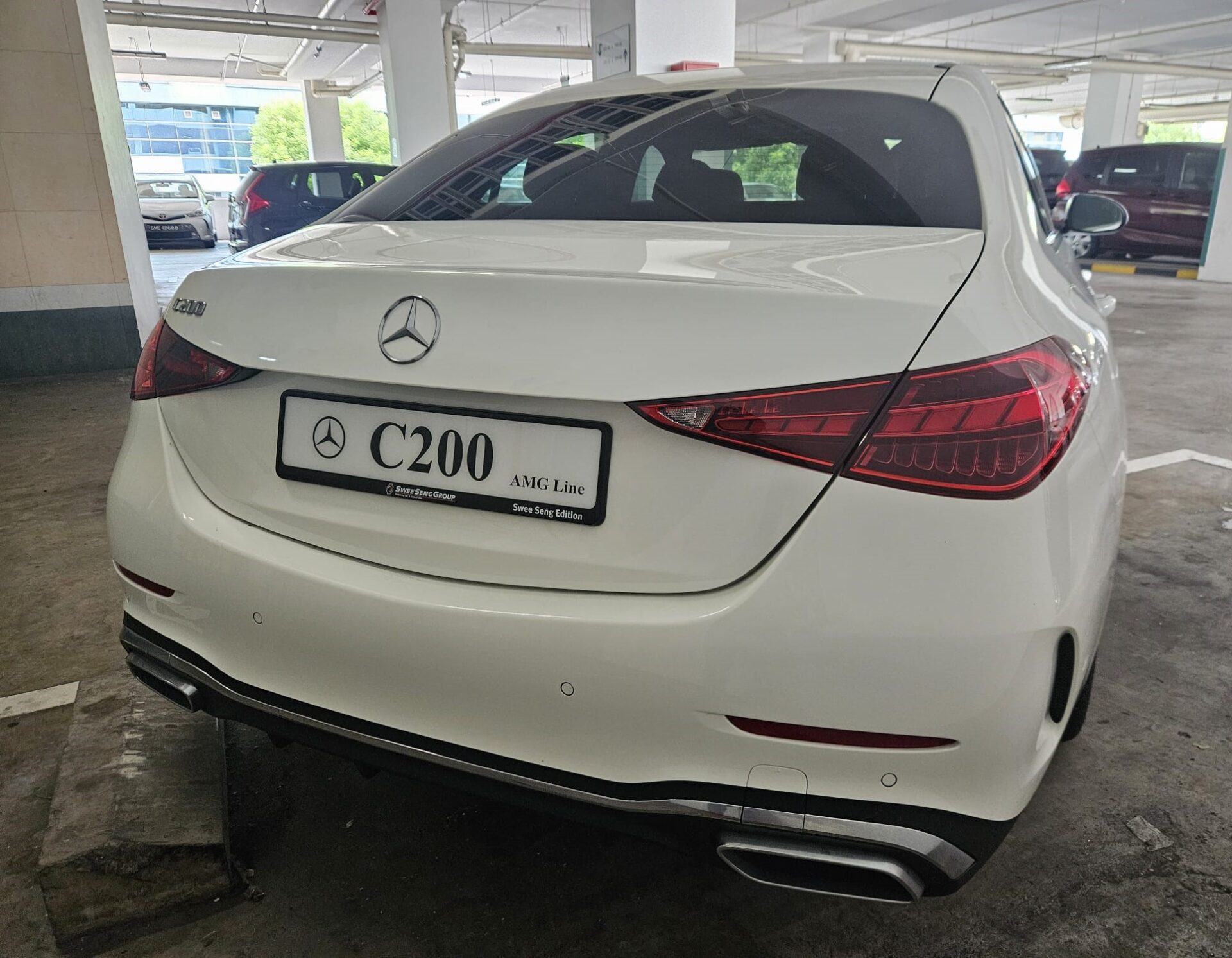 MERCEDES BENZ C200 AMG LINE M-HYBRID